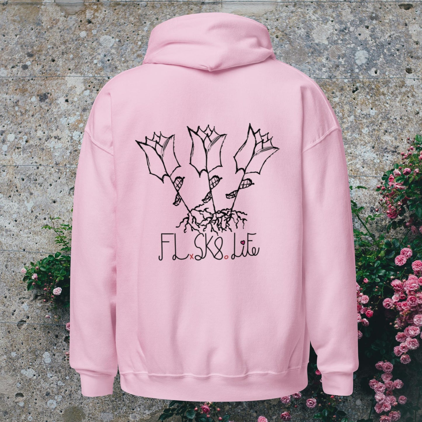 FL.Sk8.Life Heart Hoodie