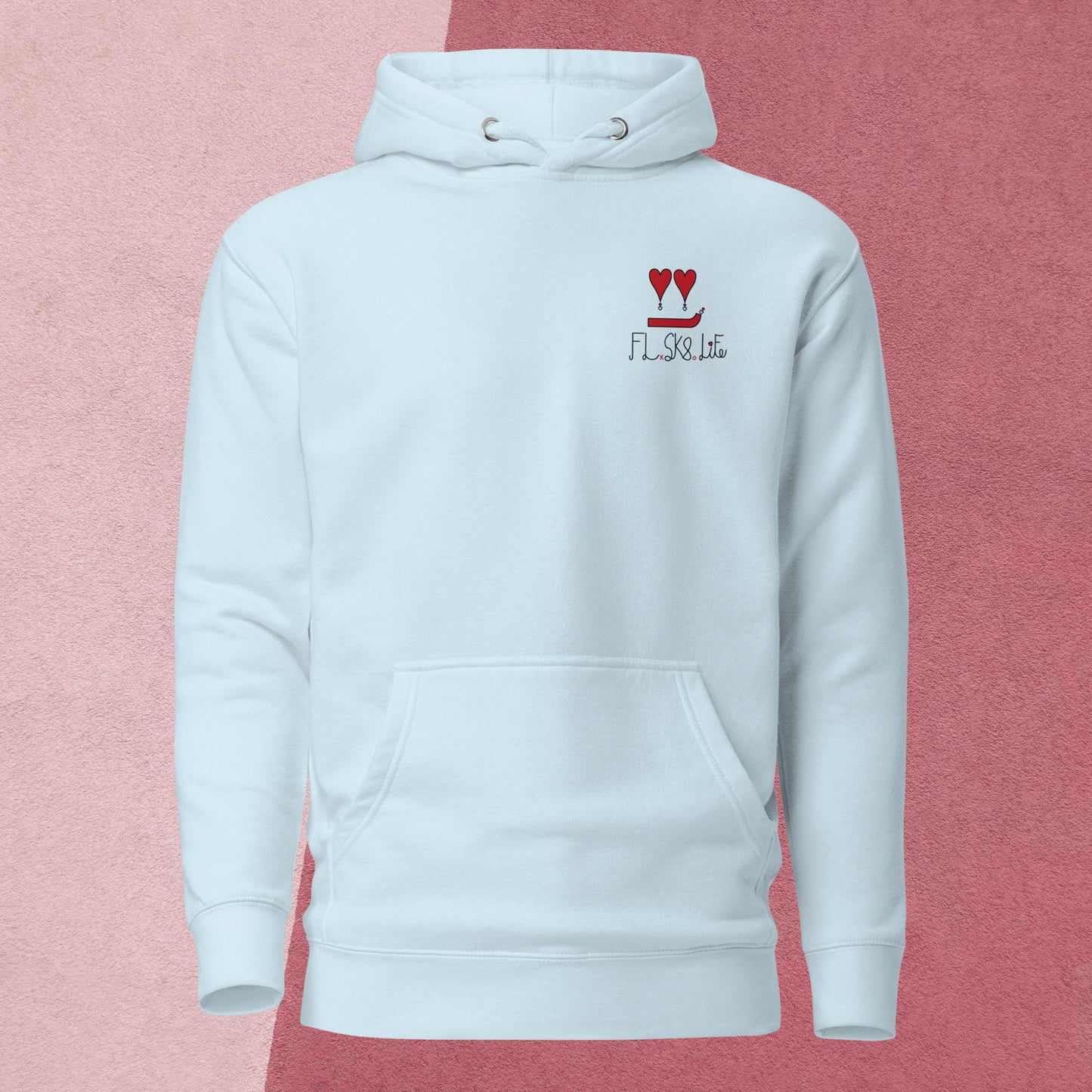 Fl.Sk8.Life Heart Hoodie